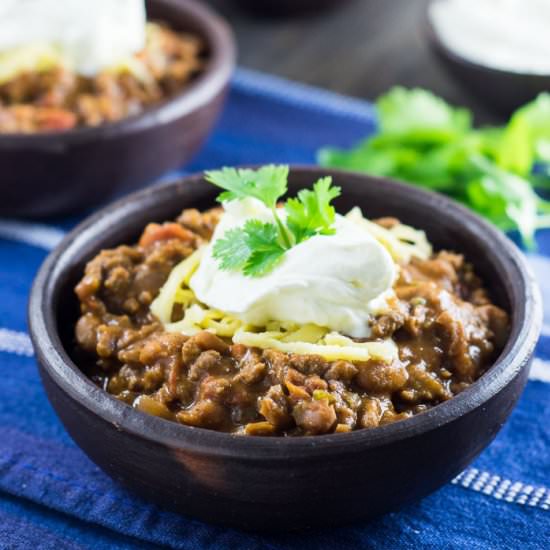 Easy Chili - Recipe photo by travelcooktell