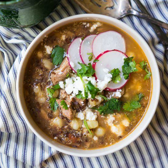 Pressure Cooker Simple Pork Posole - Recipe photo by kitschen_cat