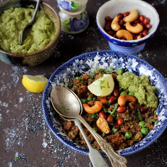 Savory Amaranth Porridge - Recipe photo by easyfoodsmith