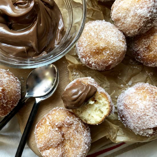 fried zeppole (gluten-free) - Recipe photo by ahintofrosemary