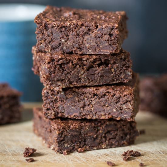 Chocolate and Blackcurrant Brownies - Recipe photo by TheCookandHim