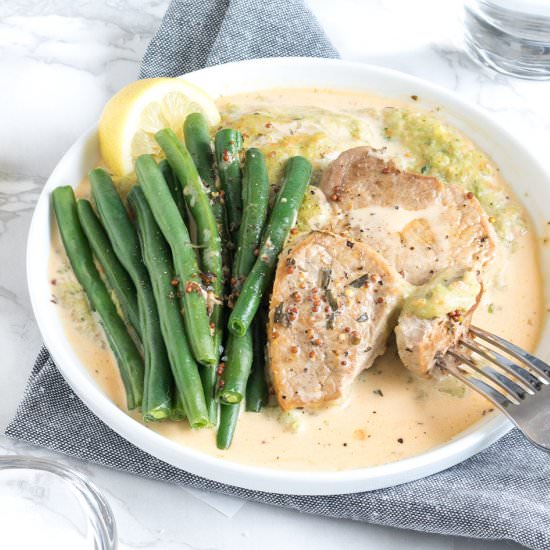 Creamy Mustard Pork - Recipe photo by Your Ultimate Menu