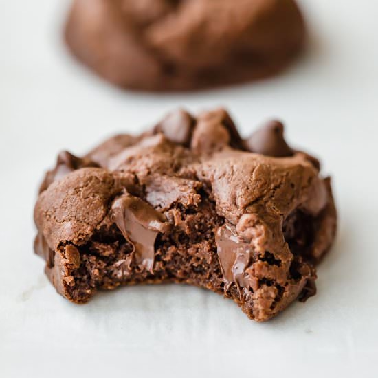 Double Chocolate Chip Cookies - Recipe photo by Salt and Baker