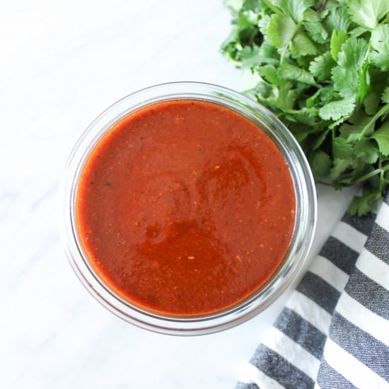 Delicious Homemade Enchilada Sauce - Recipe photo by thedelightfulbite