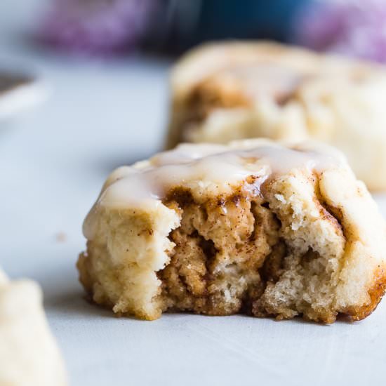Gluten Free Vegan Cinnamon Rolls - Recipe photo by foodfaithfitness