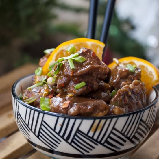 orange chicken - Recipe photo by PeekNCook