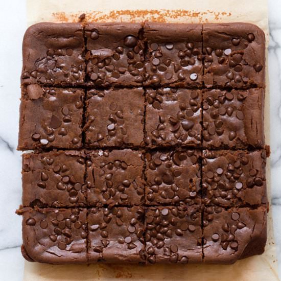 Fudgy Lentil Brownies - Recipe photo by richa