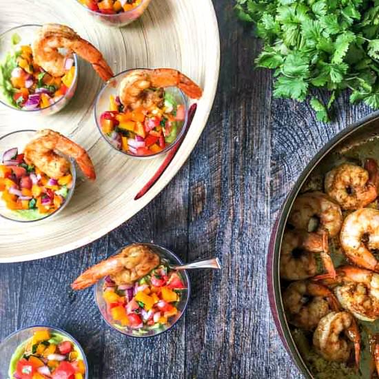 Mexican Shrimp Cocktail (low carb) - Recipe photo by MyLifeCookbook