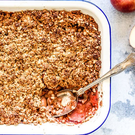 Healthy Apple Crumble - Recipe photo by You Totally Got This