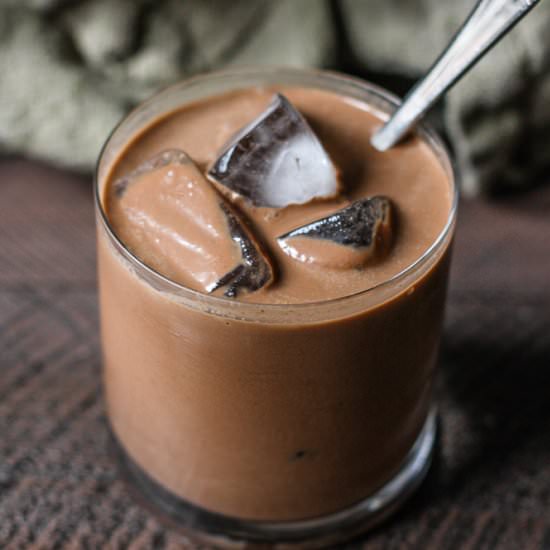 Mushroom Superfood Iced Chocolate - Recipe photo by kitchenofyouth