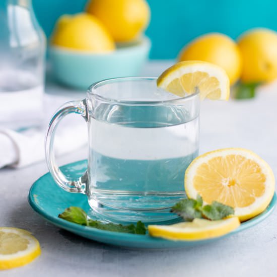 Drink Lemon Water Every Day - Recipe photo by wholefully