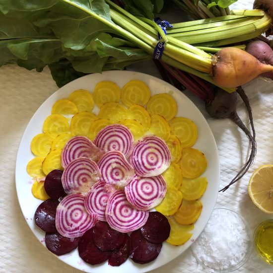 Beet Carpaccio - Recipe photo by kitchencoup
