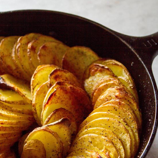 Skillet Potatoes - Recipe photo by The Cowgirl Cooks
