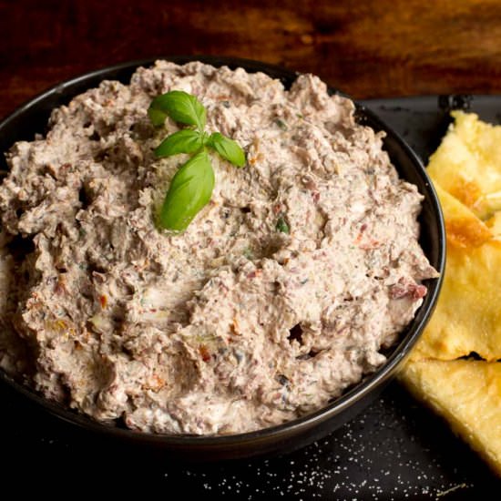 Mediterranean Cheese Spread - Recipe photo by Joy Filled Eats