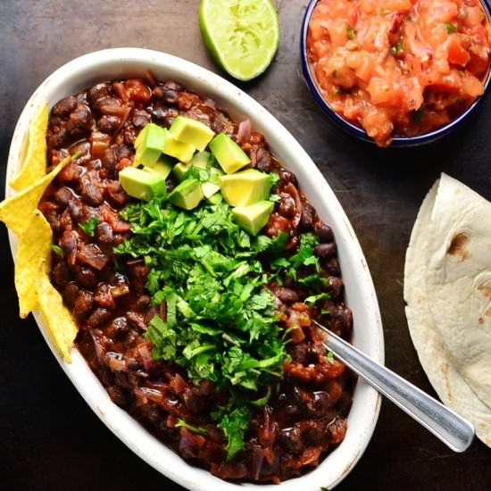 Easy Mexican Bean Stew - Recipe photo by everydayhealthyrecipes