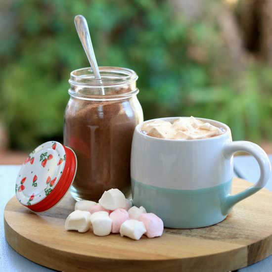 Healthy DIY Hot Chocolate Mix - Recipe photo by SouthernInLaw