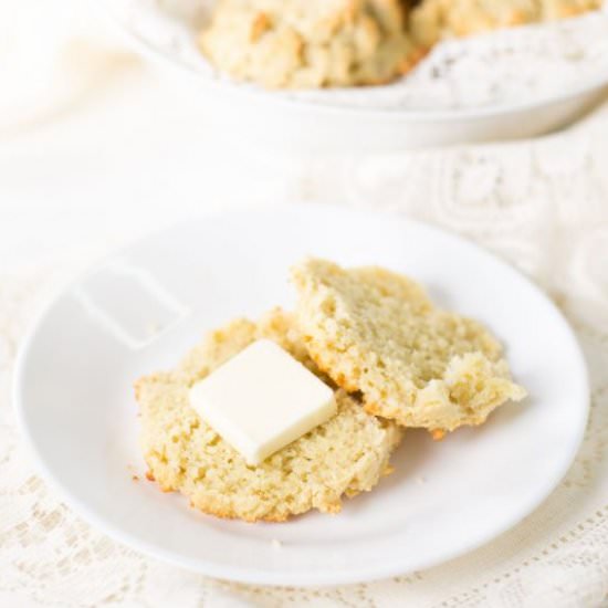 Almond flour biscuits - Recipe photo by veggiebalance