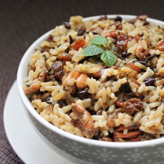Wild Rice Salad - Recipe photo by MyRecipeReviews