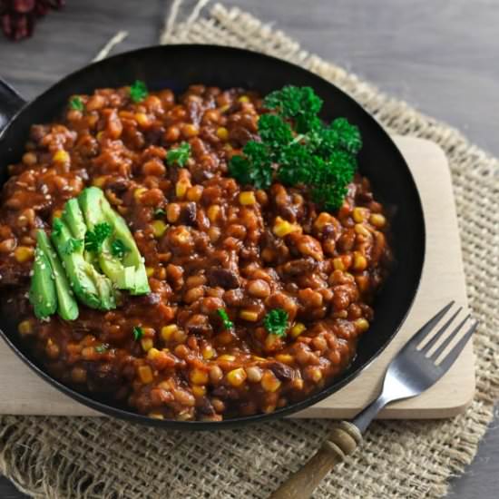 Sweet and Spicy Chili - Recipe photo by homebakedbliss