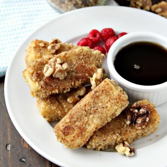Walnut Cheesecake French Toast - Recipe photo by snappygourmet