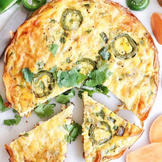 Jalapeno Popper Quiche - Recipe photo by dashofmandi