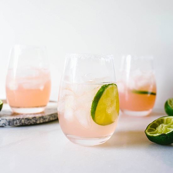 Rosé Margaritas - Recipe photo by thewoodandspoon
