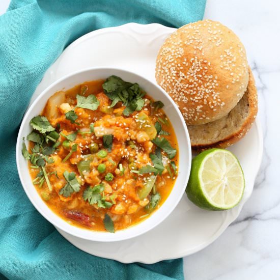 Indian Veggie Sloppy Joes - Recipe photo by richa