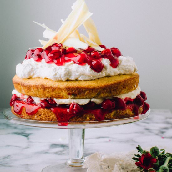 White Forest Cake - Recipe photo by foodess