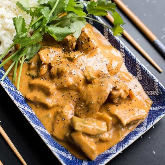 Instant Pot Butter Chicken - Recipe photo by Kiwi and Carrot