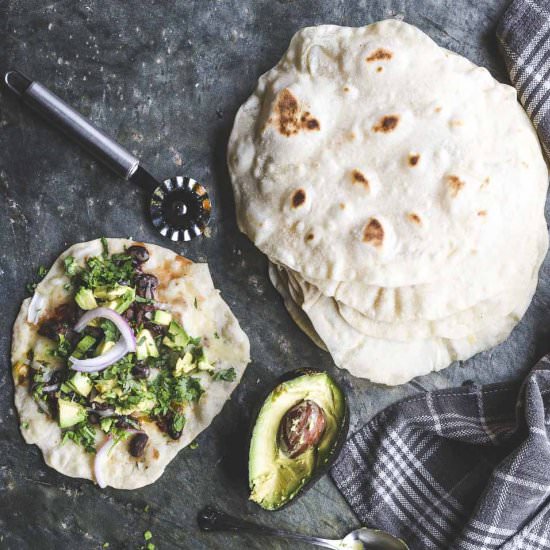 bacon fat flour tortllas - Recipe photo by Recipe Fiction