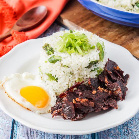 Asparagus Fried Rice - Recipe photo by TaraMar