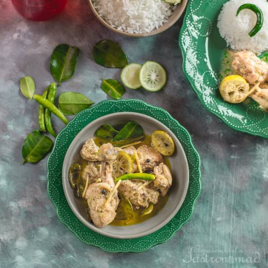 Lebu Lonka Murgi - Recipe photo by Experiences Of A Gastronomad