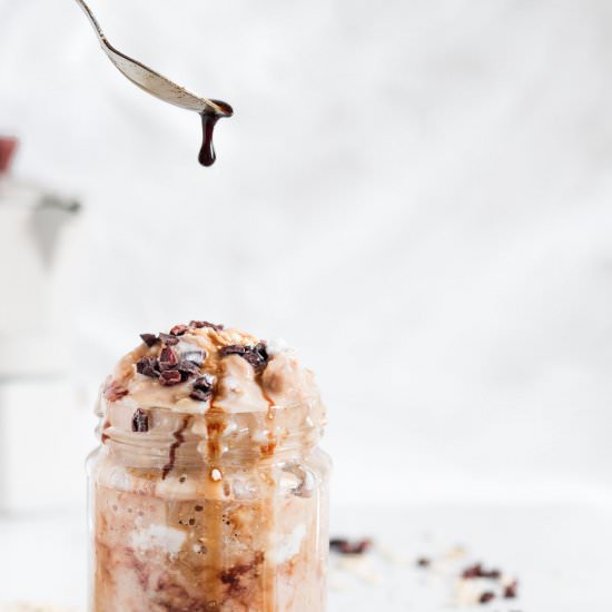 COFFEE OATMEAL - Recipe photo by healthylittlecravings