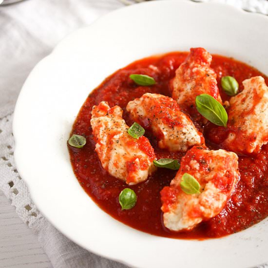 Gnudi – Ricotta Dumplings - Recipe photo by adinutza