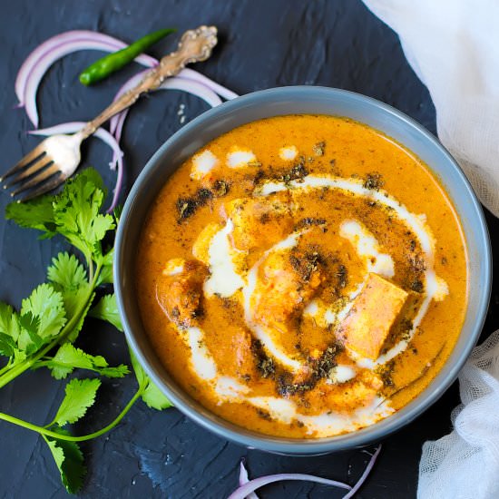 Shahi Paneer - Recipe photo by Abi Guna