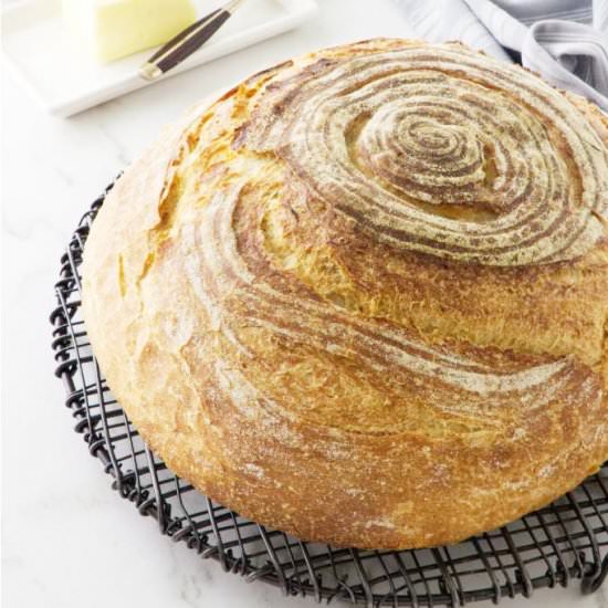 Easy Sourdough Bread - Recipe photo by Savorthebest