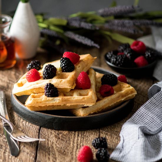 Best Waffles - Recipe photo by JoyFoodSunshine
