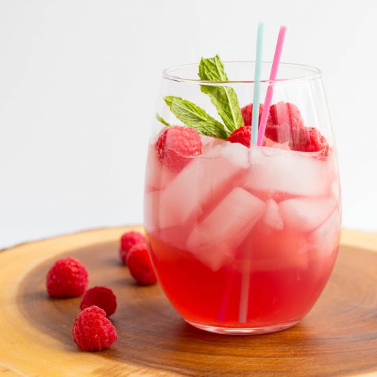 Best Raspberry Fruity Cocktail - Recipe photo by No Plate Like Home