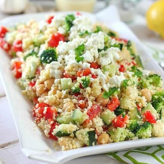 Couscous Salad - Recipe photo by laughingspatula.com