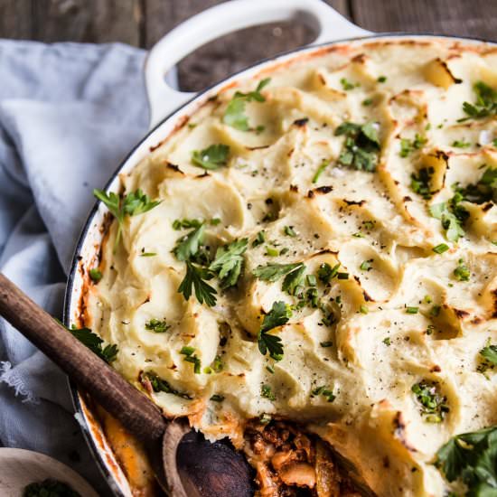 Healthy Shepherd's Pie - Recipe photo by themodernproper