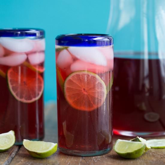 Hibiscus Iced Tea - Recipe photo by giftofhospitality