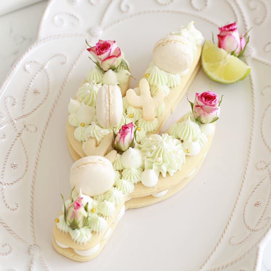 Cactus Cookie Cake - Recipe photo by poshlittledesigns