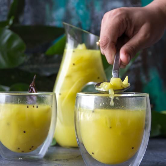 Bengali Style Kacha amer ambol - Recipe photo by anindya0909