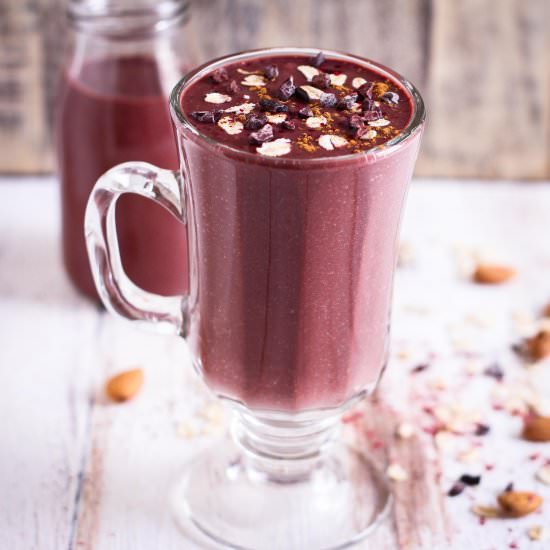 Chocolate Beet Smoothie - Recipe photo by Tashasartisanfoods