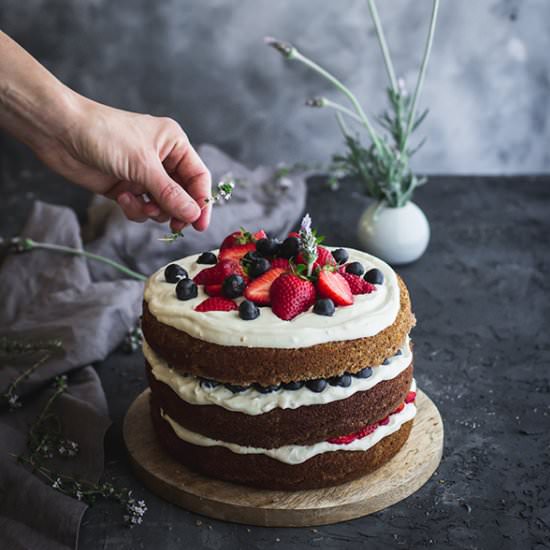 Citrus Almond Yoghurt Cake - Recipe photo by Can Caramelo