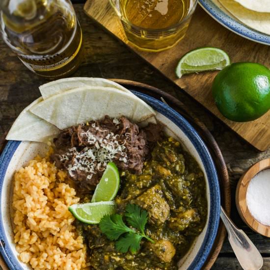 Pork Chile Verde - Recipe photo by lemonsandanchovies