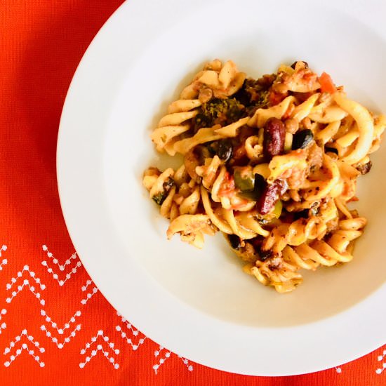 Veggie Pasta Bake - Recipe photo by LIFESTYLE HOME HEALTH