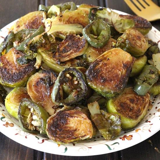 Roasted Brussels Sprouts - Recipe photo by kushigalu