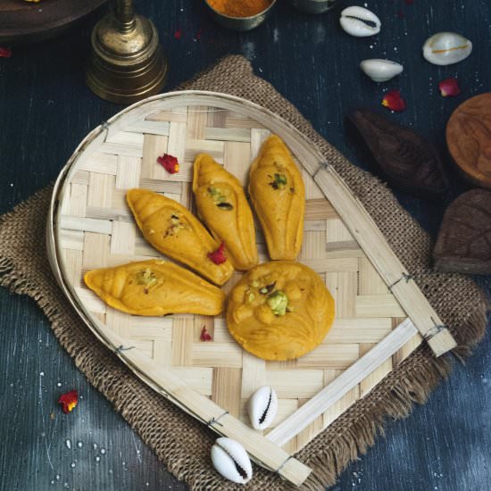 Aam Sandesh - Recipe photo by PeekNCook