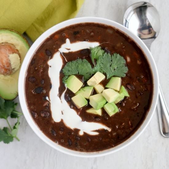 Black Bean Soup - Recipe photo by karylhenry